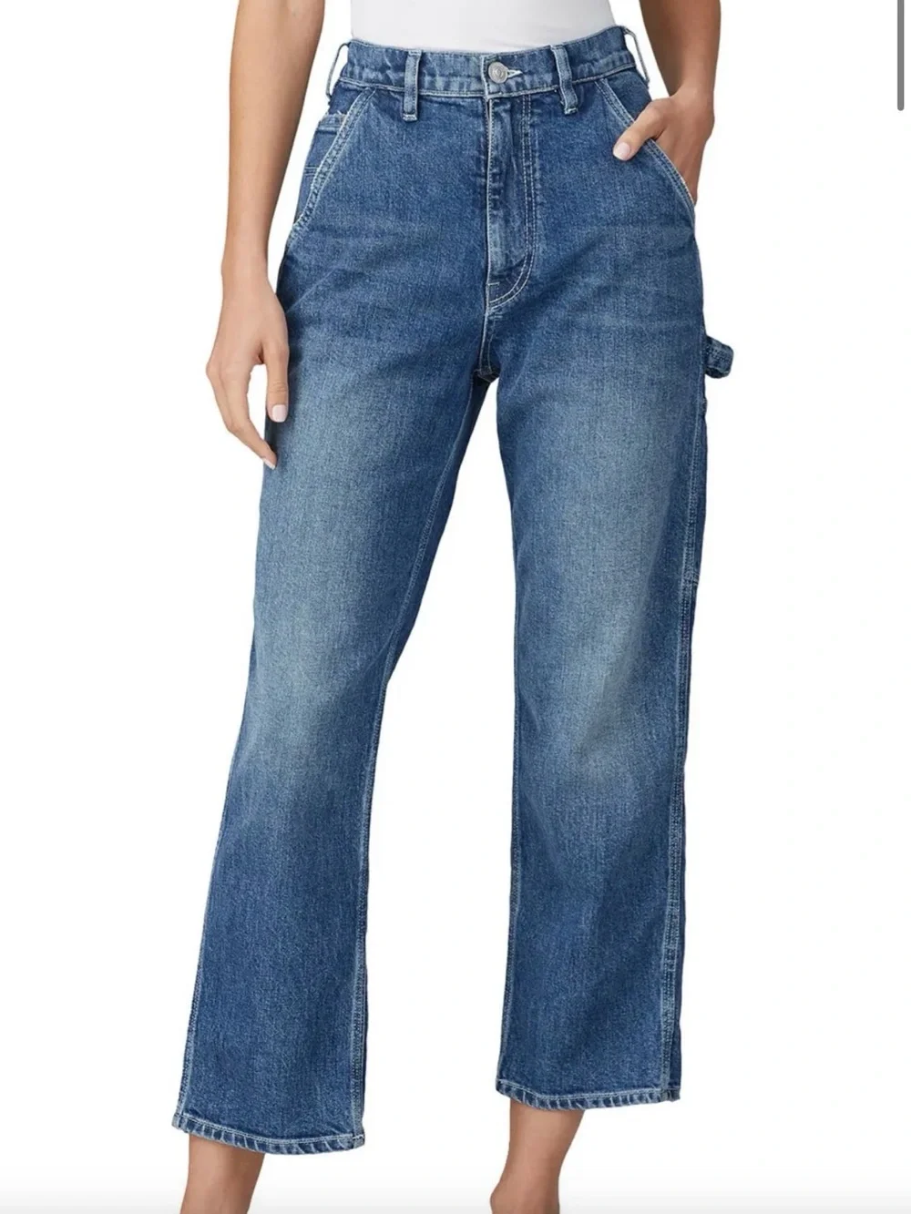 HUDSON Carpenter Cropped Jeans 28